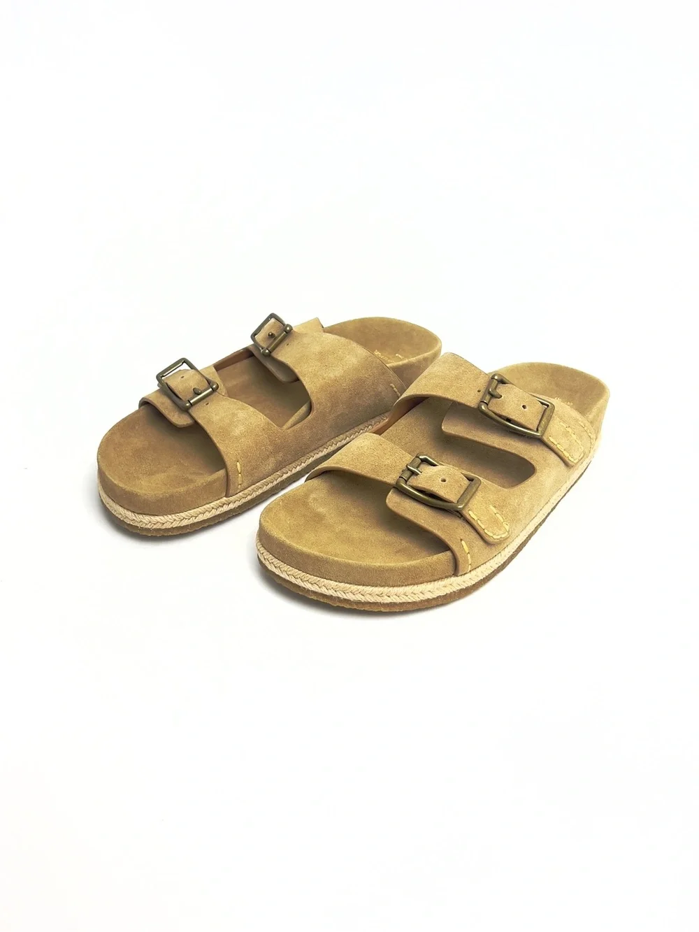 Polo Ralph Lauren Turbach Suede Leather Clog Beige/Brown Size 11